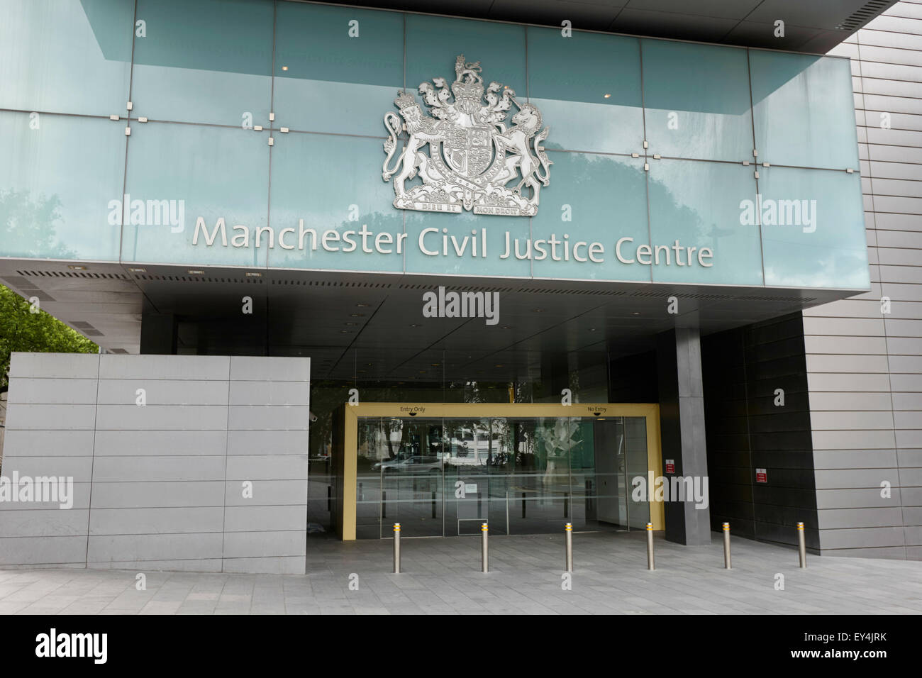 Centre de justice civile Manchester England UK Banque D'Images