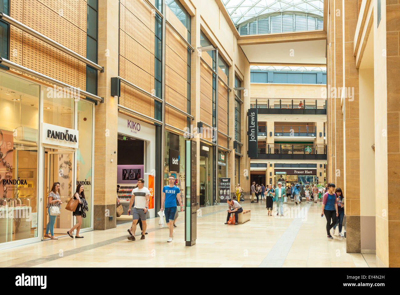 Le centre commercial Grand Arcade centre ville de Cambridge Cambridgeshire England UK GB EU Europe Banque D'Images