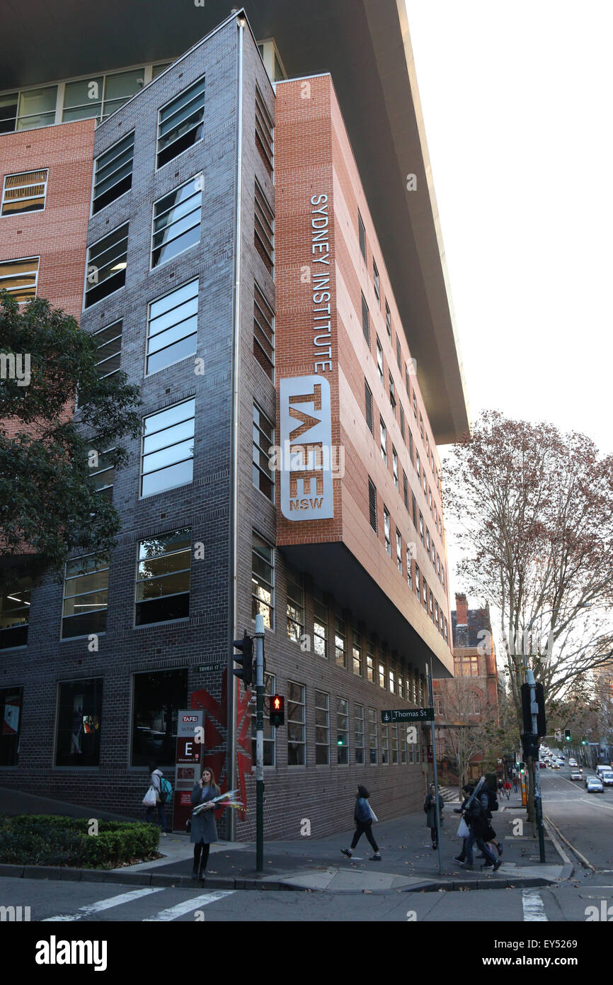 Sydney TAFE Ultimo College Banque D'Images