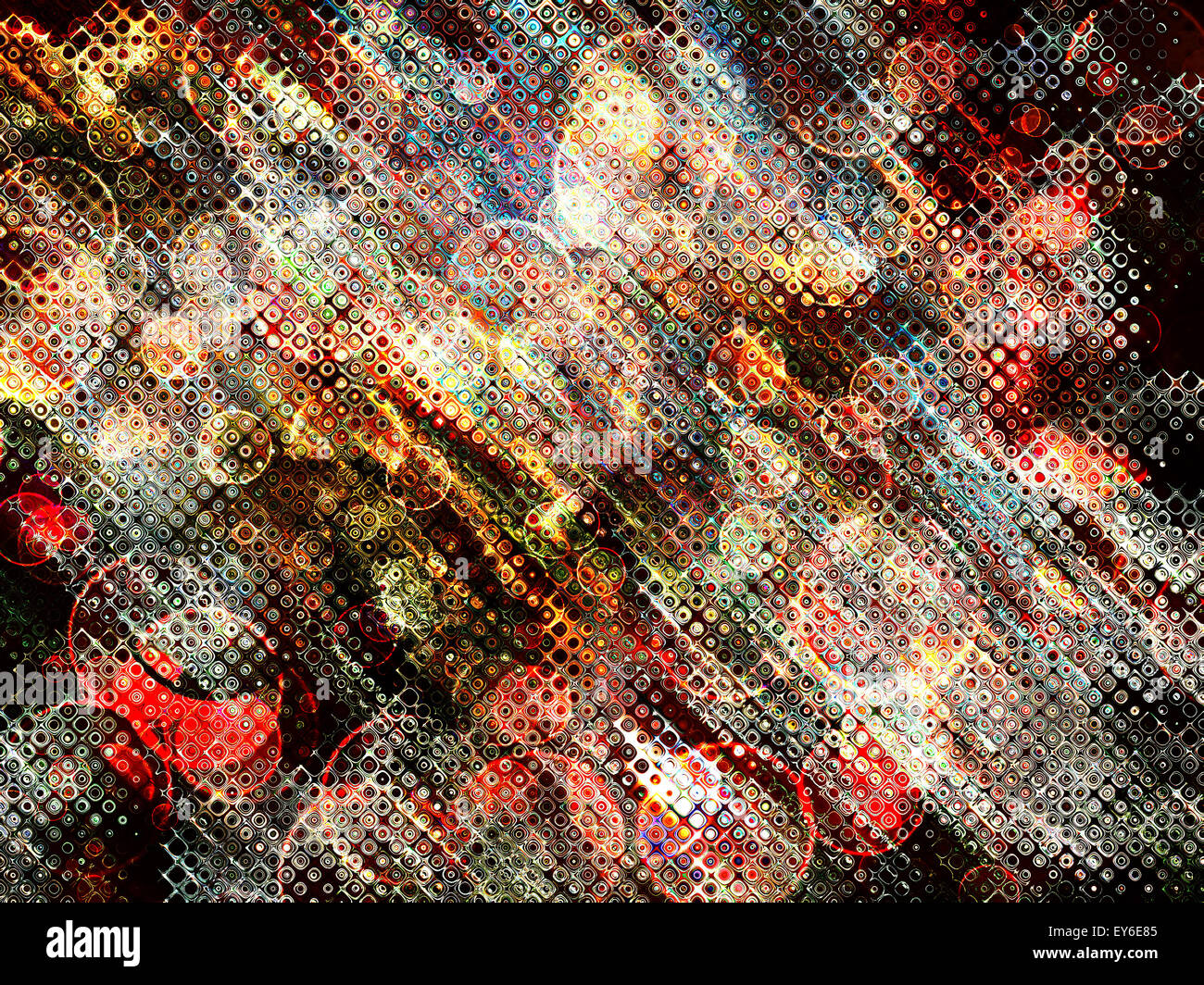 Mousseux et multicolores de flou flou d'arrière-plan abstrait. Banque D'Images