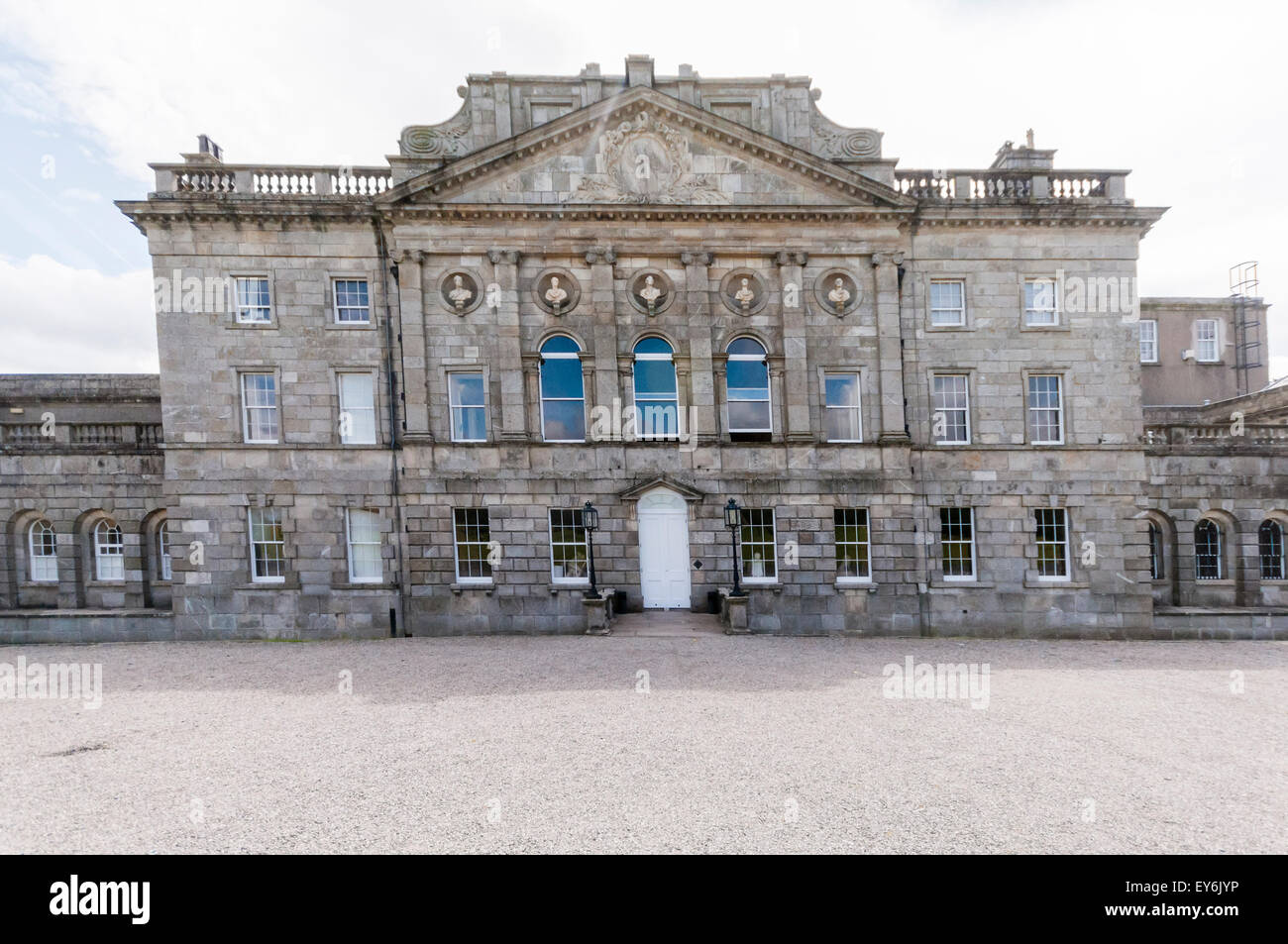 Powerscourt House, Irlande Banque D'Images
