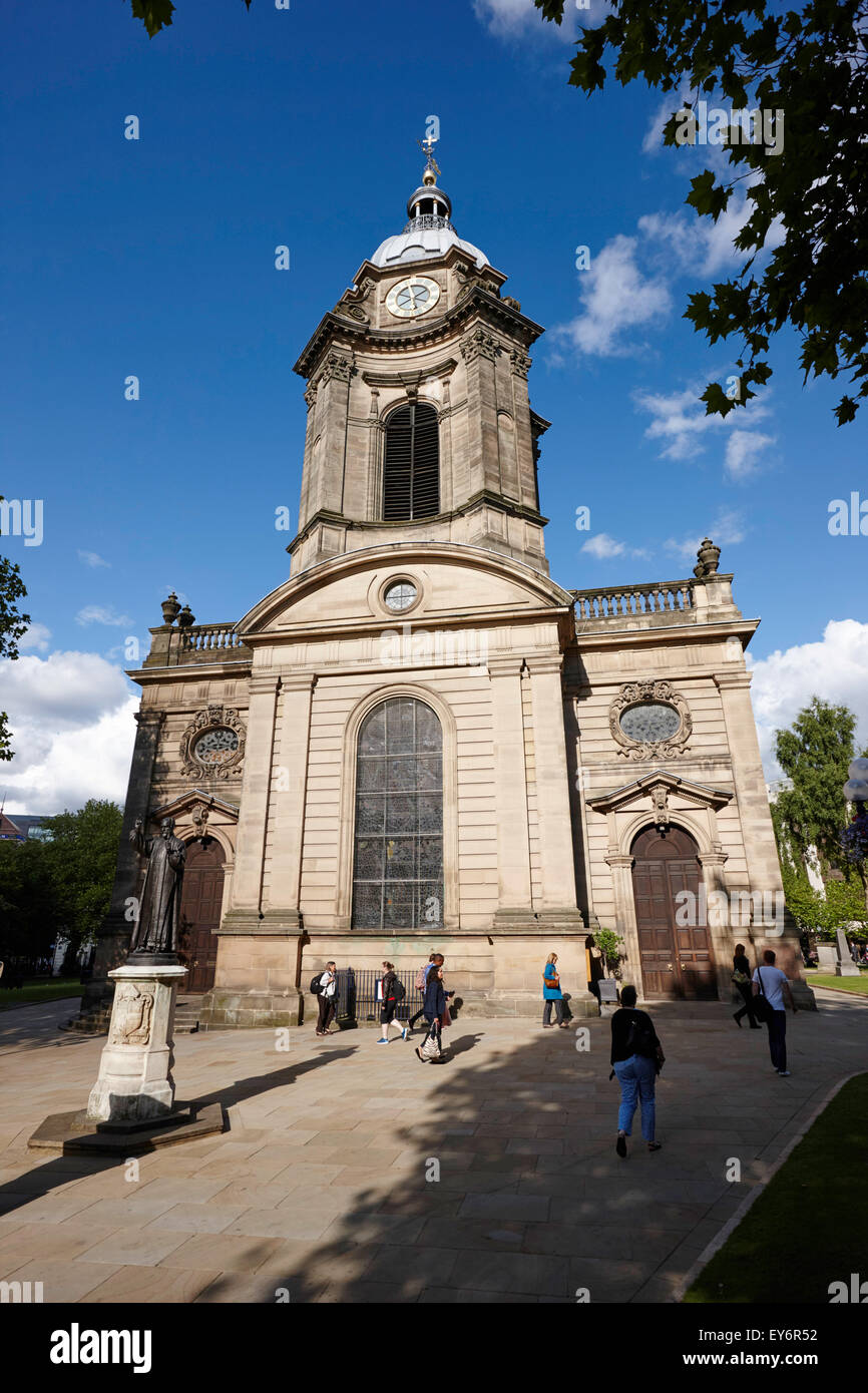 La cathédrale de Birmingham UK Banque D'Images