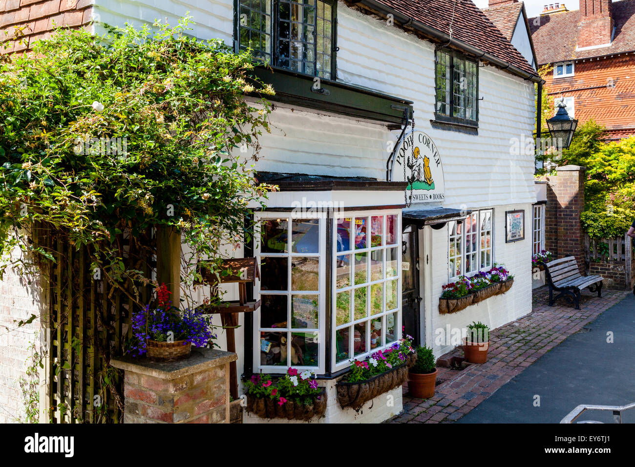 Pooh Corner, Hartfield Village, Sussex, UK Banque D'Images