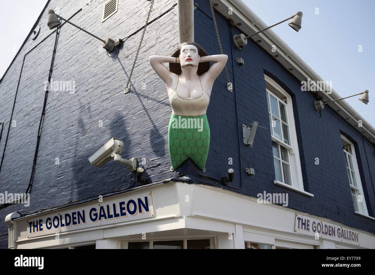 Le Galion d'or fish & chip shop UK Suffolk Aldeburgh Banque D'Images