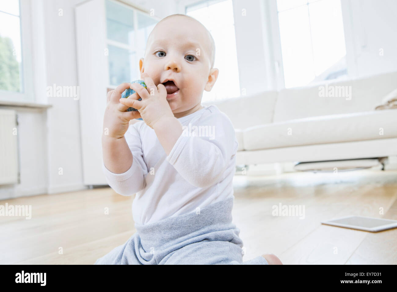 Portrait of Baby Boy Banque D'Images
