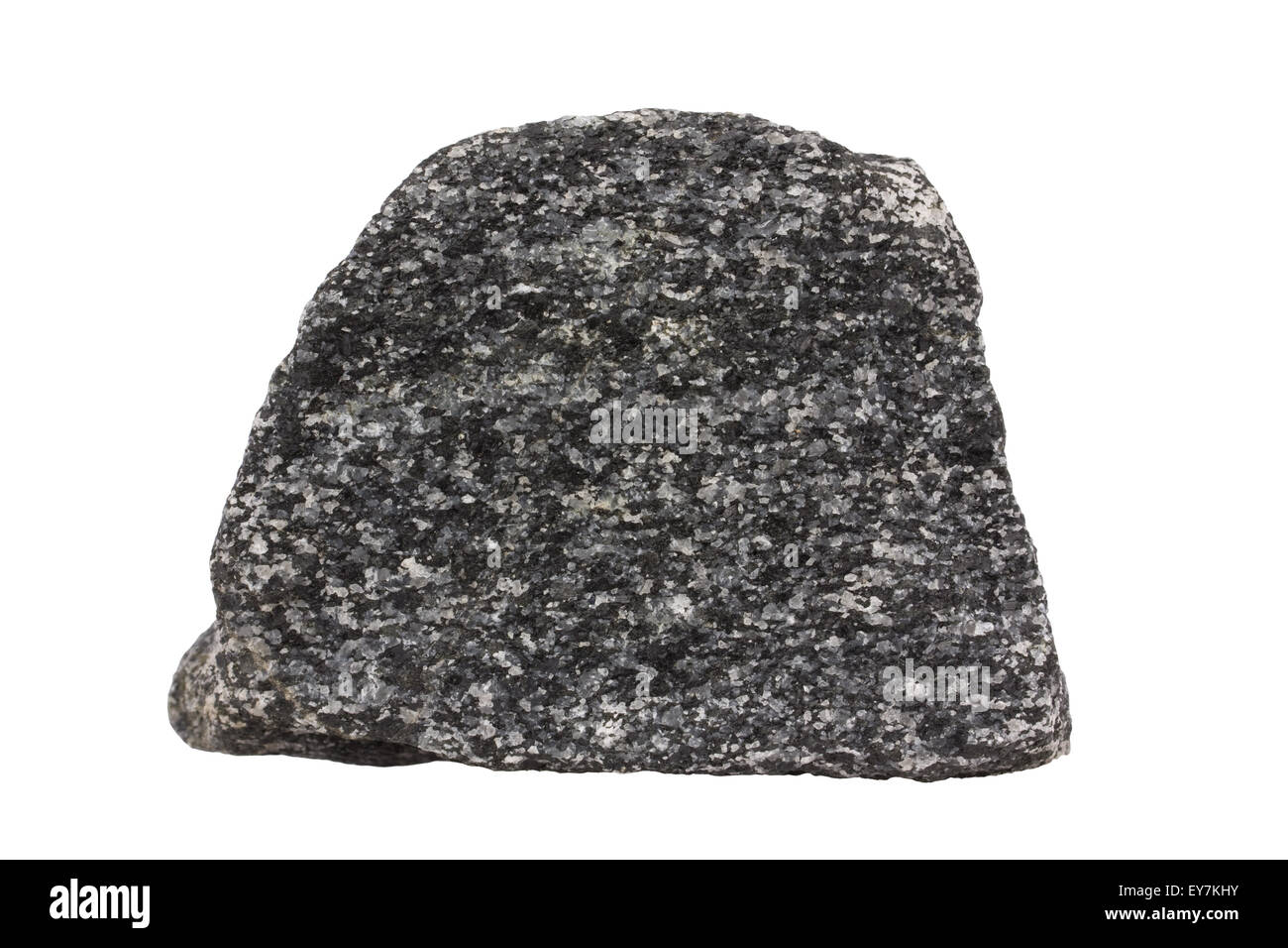 L'amphibolite (roche métamorphique) Banque D'Images