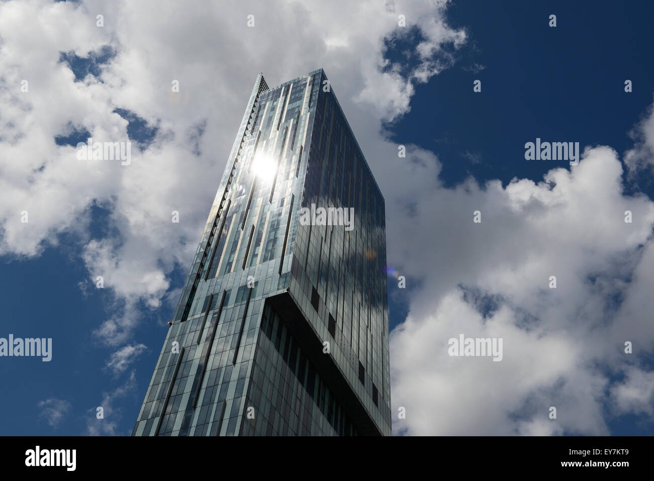 La Beetham tower dans le centre-ville de Manchester Banque D'Images