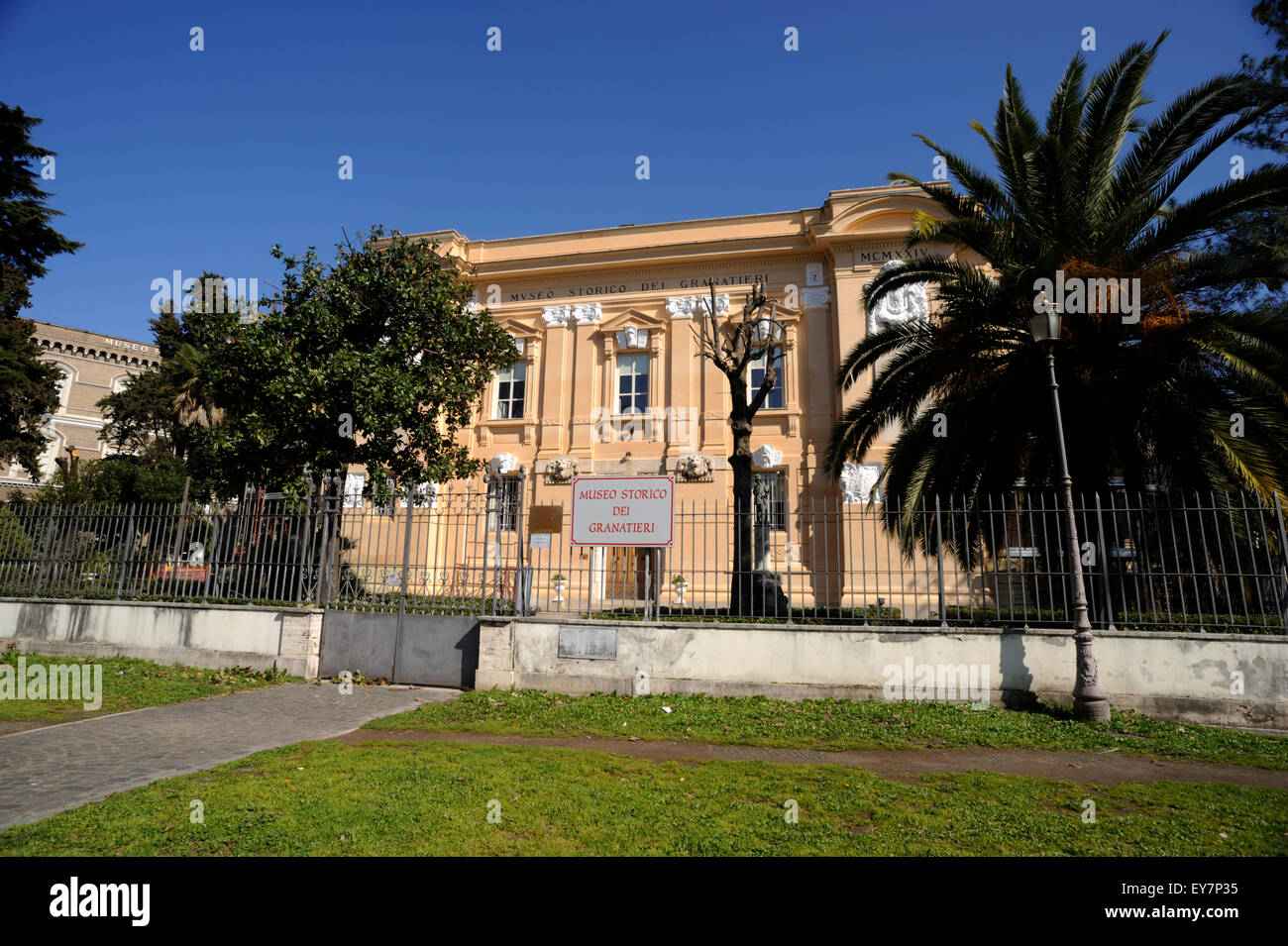 Italie, Rome, Museo Storico dei Granatieri di Sardegna Banque D'Images
