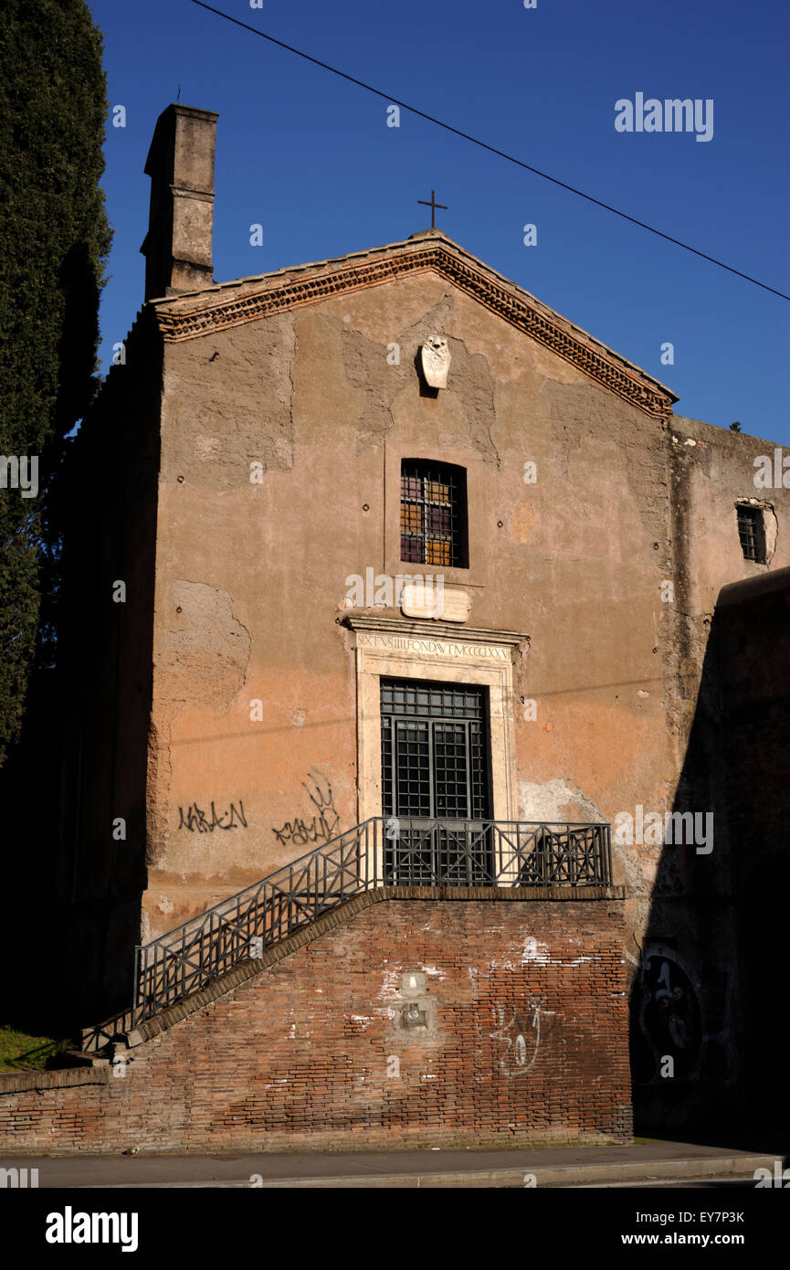 Italie, Rome, oratoire de Santa Maria del Buon Aiuto Banque D'Images