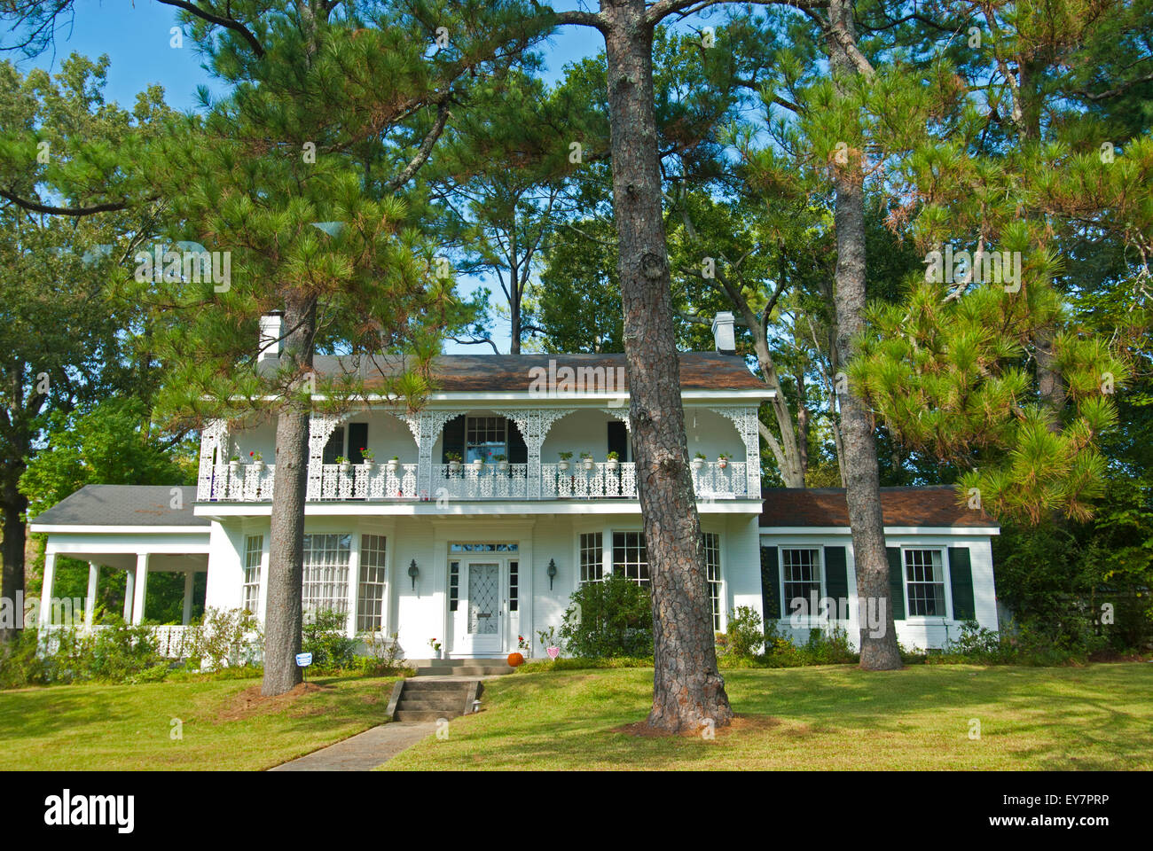 Hôtel particulier de l'ancien gouverneur, Ross Barnet, Jackson, Mississippi Banque D'Images
