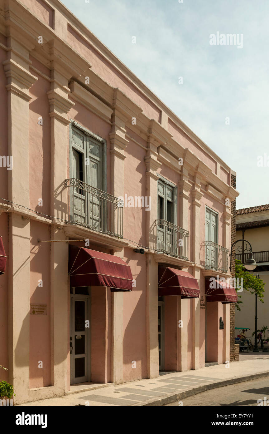 Vieux bâtiment à Camaguey, Cuba Banque D'Images