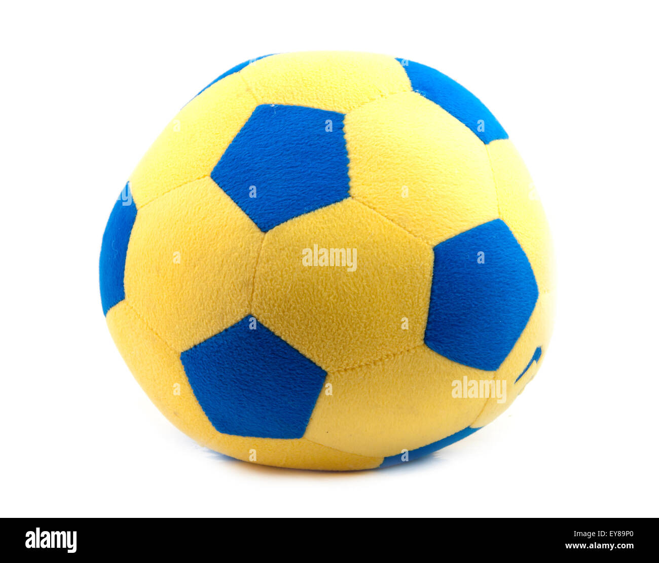 Soccer balls soft pour jouer piscine Banque D'Images