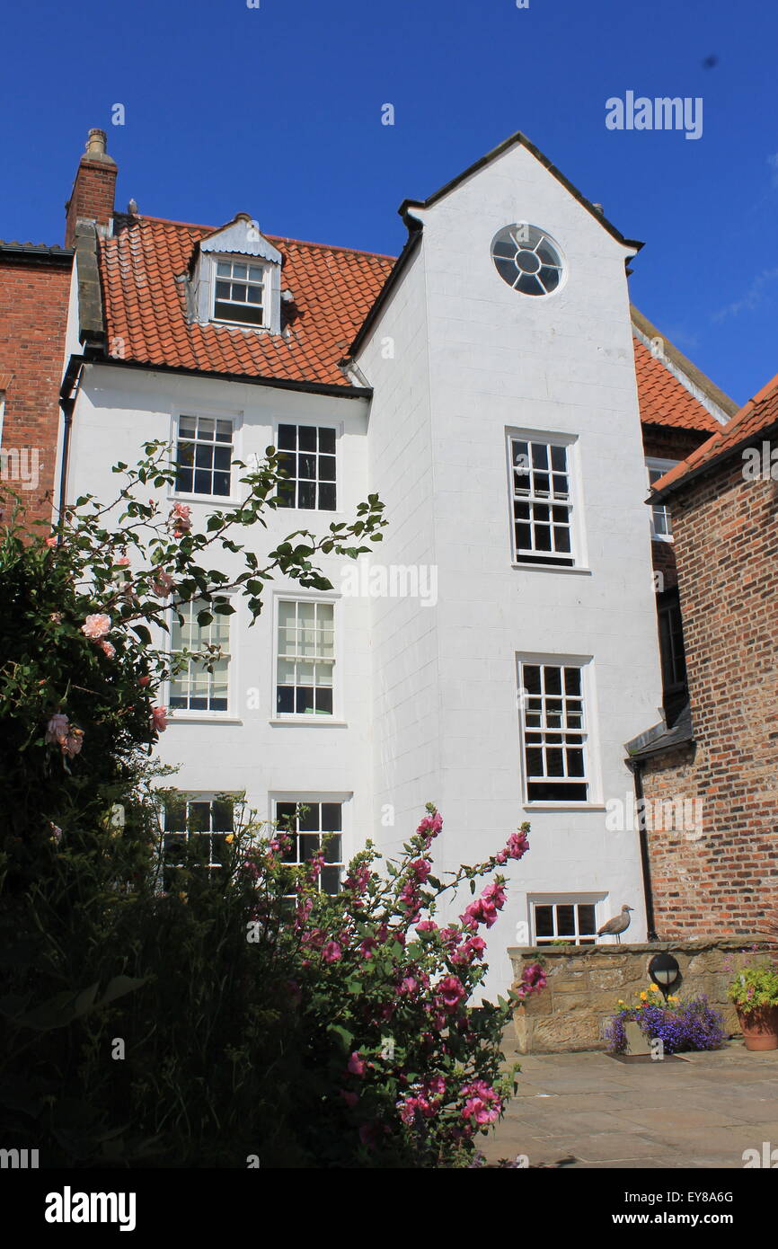 Captain Cook Memorial Museum, Grape Lane, Whitby, North Yorkshire, England, UK Banque D'Images