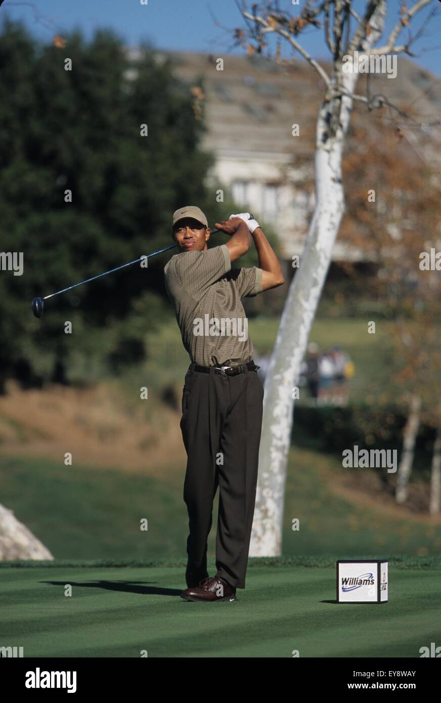 TIGER WOODS à Williams World Challenge PGA Golf Club Ca Sherwood. 2000.k20545fb. (Crédit Image : © Barrett Fitzroy/Globe Photos via Zuma Zuma via fil Wire) Banque D'Images