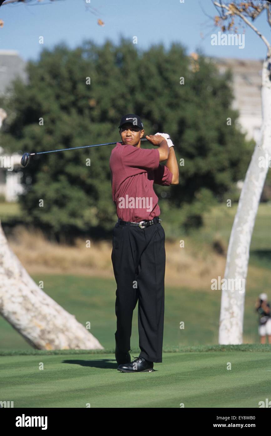 TIGER WOODS à Williams World Challenge PGA Golf Club Ca Sherwood. 2000.k20545fb. (Crédit Image : © Barrett Fitzroy/Globe Photos via Zuma Zuma via fil Wire) Banque D'Images