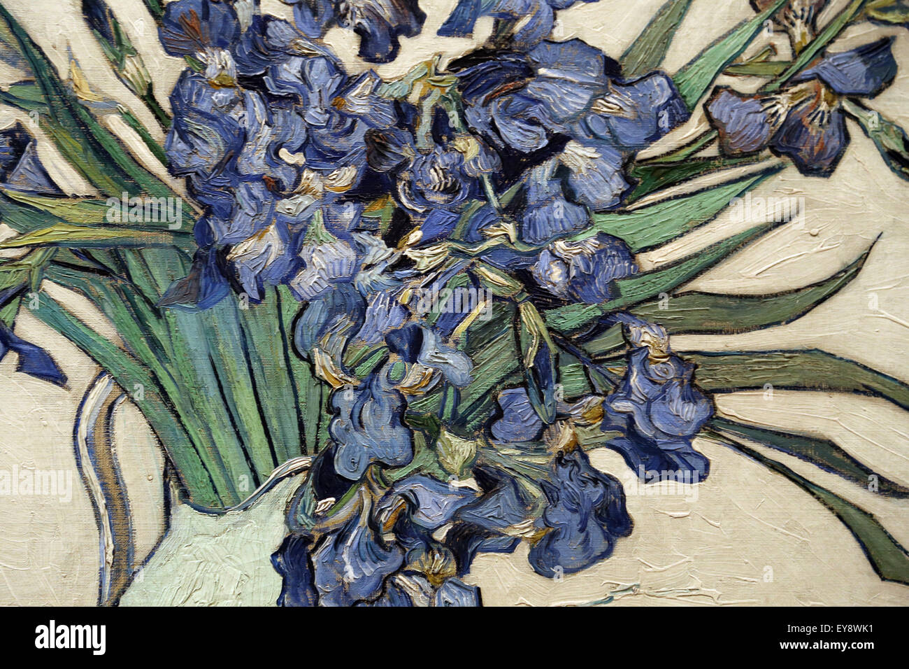 Vincent van Gogh (1853-1890). Peintre hollandais. Irise, 1890. Huile sur toile. Metropolitan Museum of Art de New York. USA. Banque D'Images