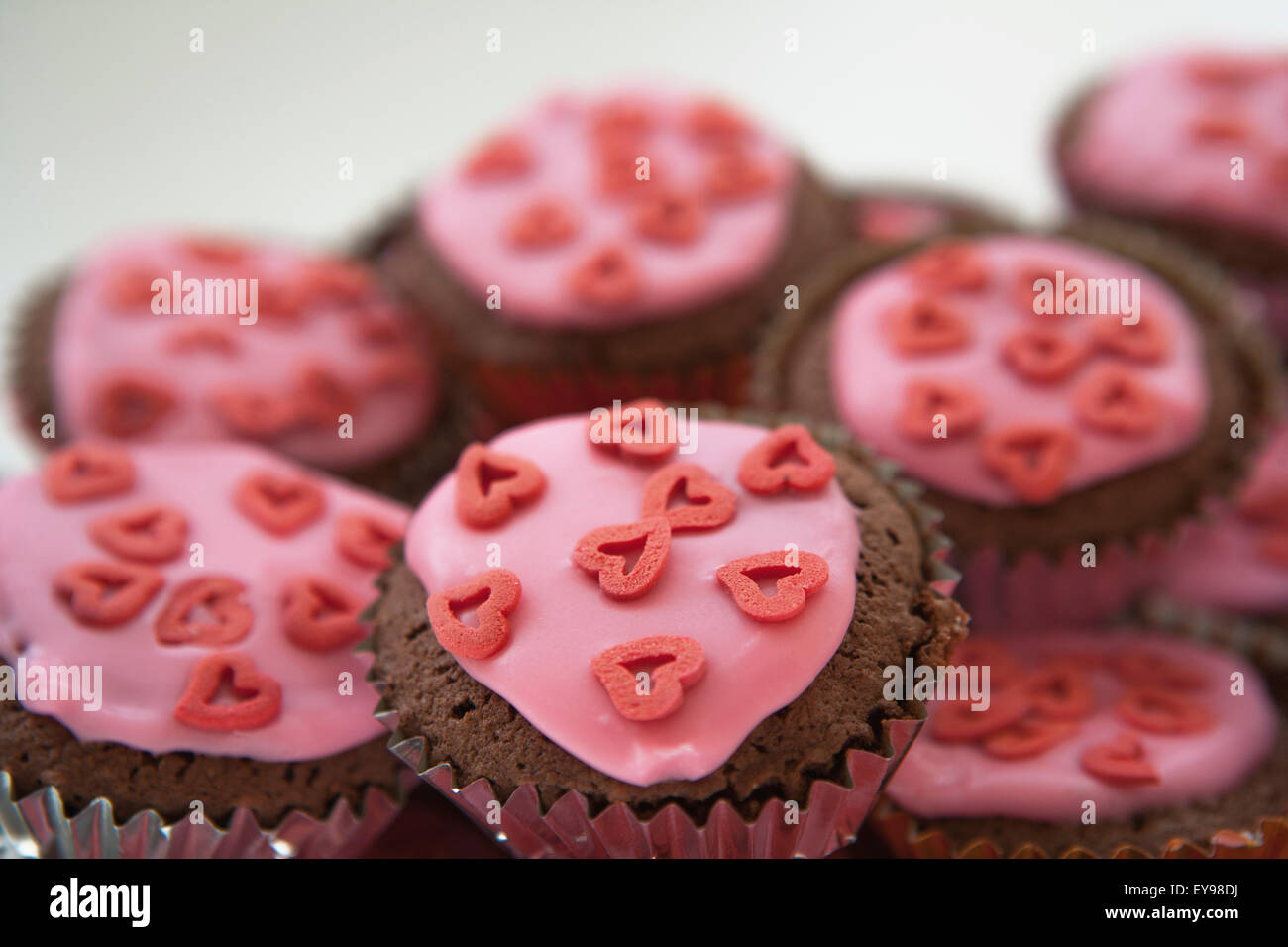 Frais,coeur,Amour,Studio,fairy cake Banque D'Images