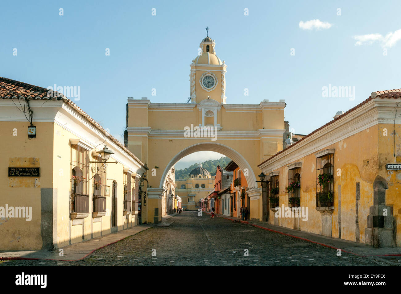 Arc de Santa Catalina, Antigua, Guatemala Banque D'Images