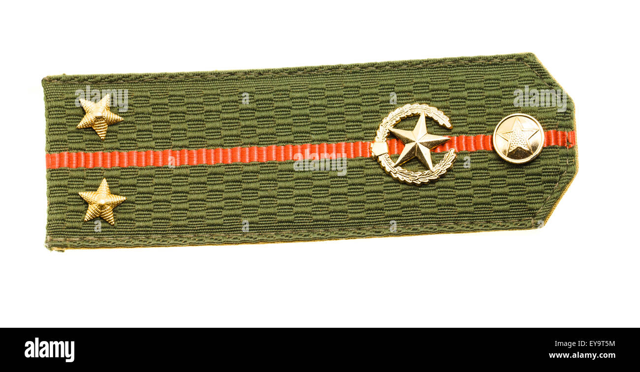 Grade de Lieutenant. Bélarus Banque D'Images