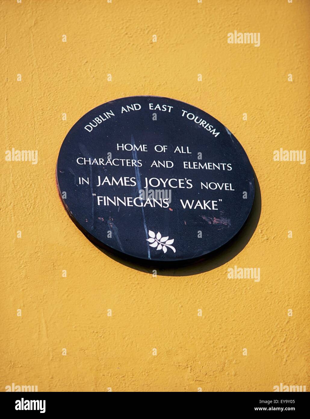 Maison de Mullingar, Cavan Road, Co Dublin, Irlande ; En vedette Dans Finnegans wake de James Joyce Banque D'Images