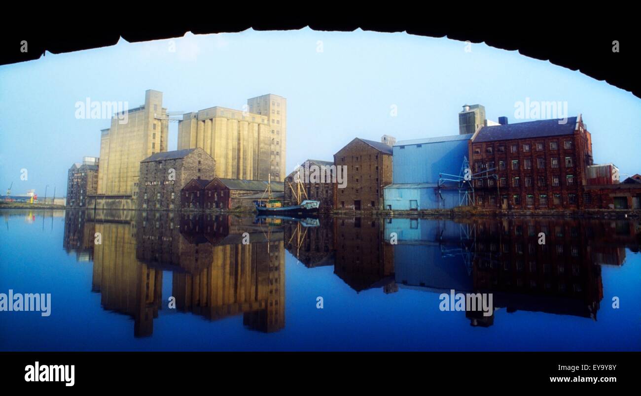 Grand Canal, Dublin, Dublin, Irlande Banque D'Images