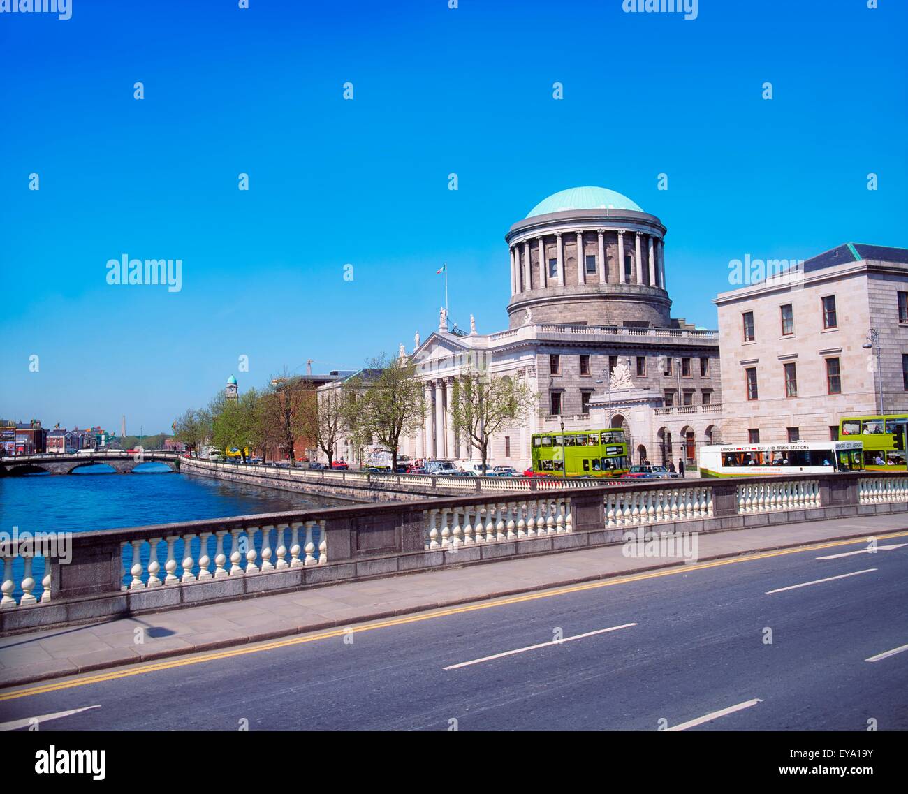 Les quatre Cours, Dublin, Irlande Banque D'Images