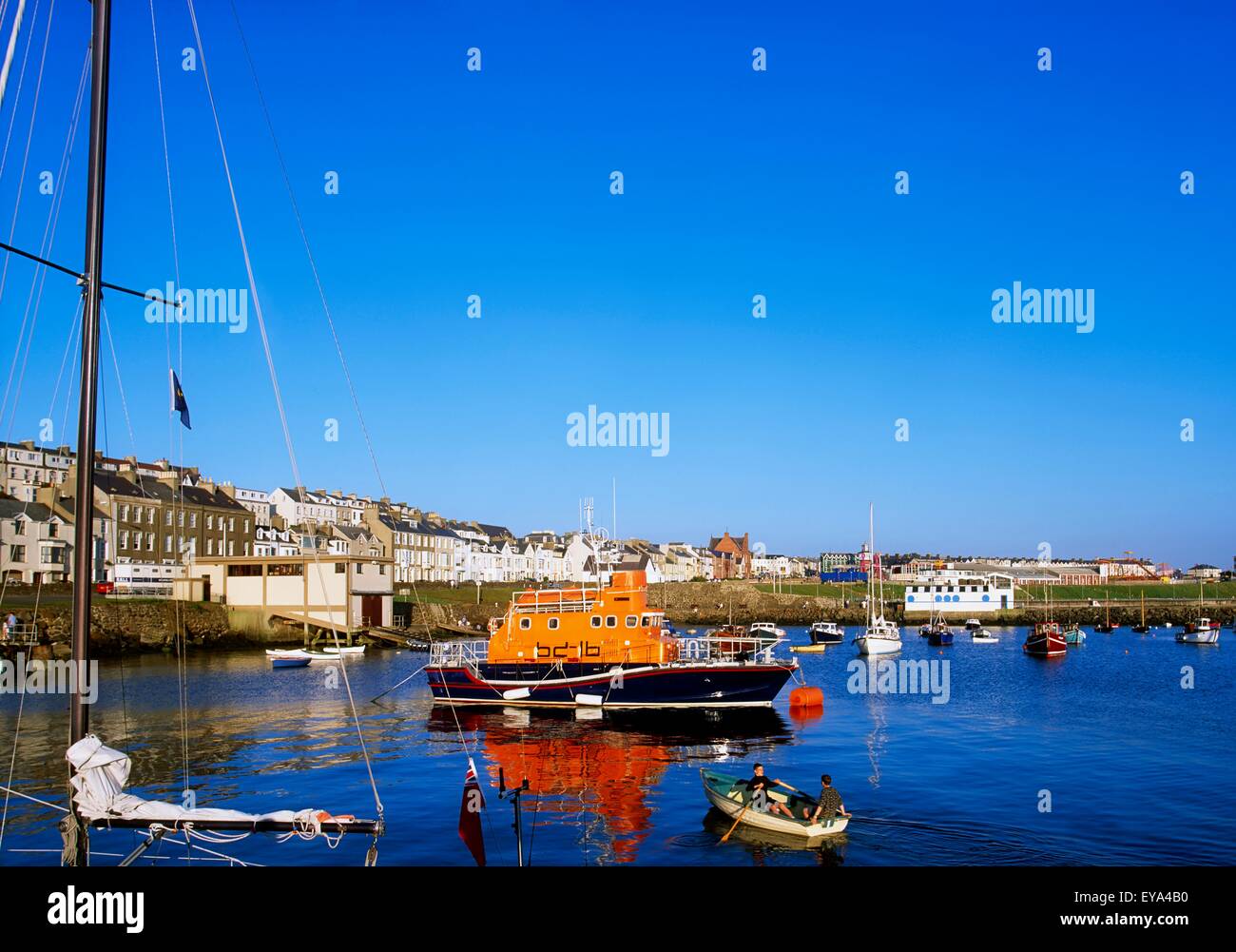 Co Antrim, port de Portrush Banque D'Images
