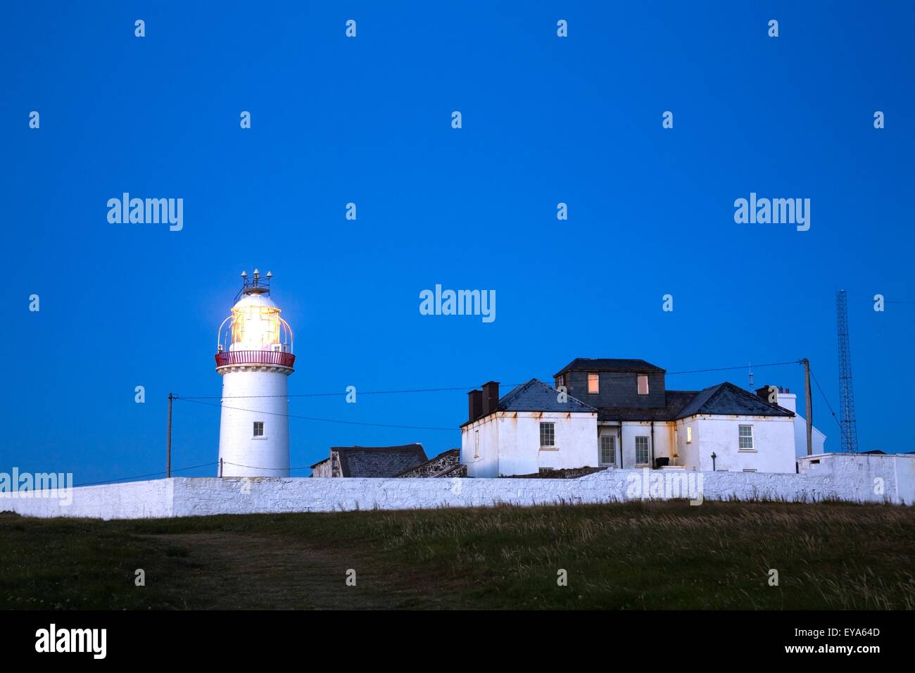 Loop Head, Comté de Clare, Irlande ; Lighthouse Banque D'Images