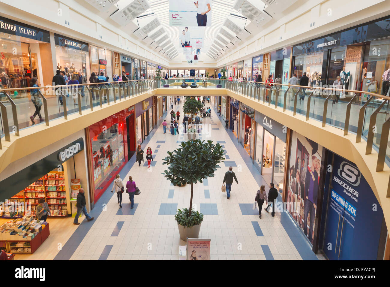 Mahon Point Shopping Centre, comté de Cork Cork en République d'Irlande Banque D'Images