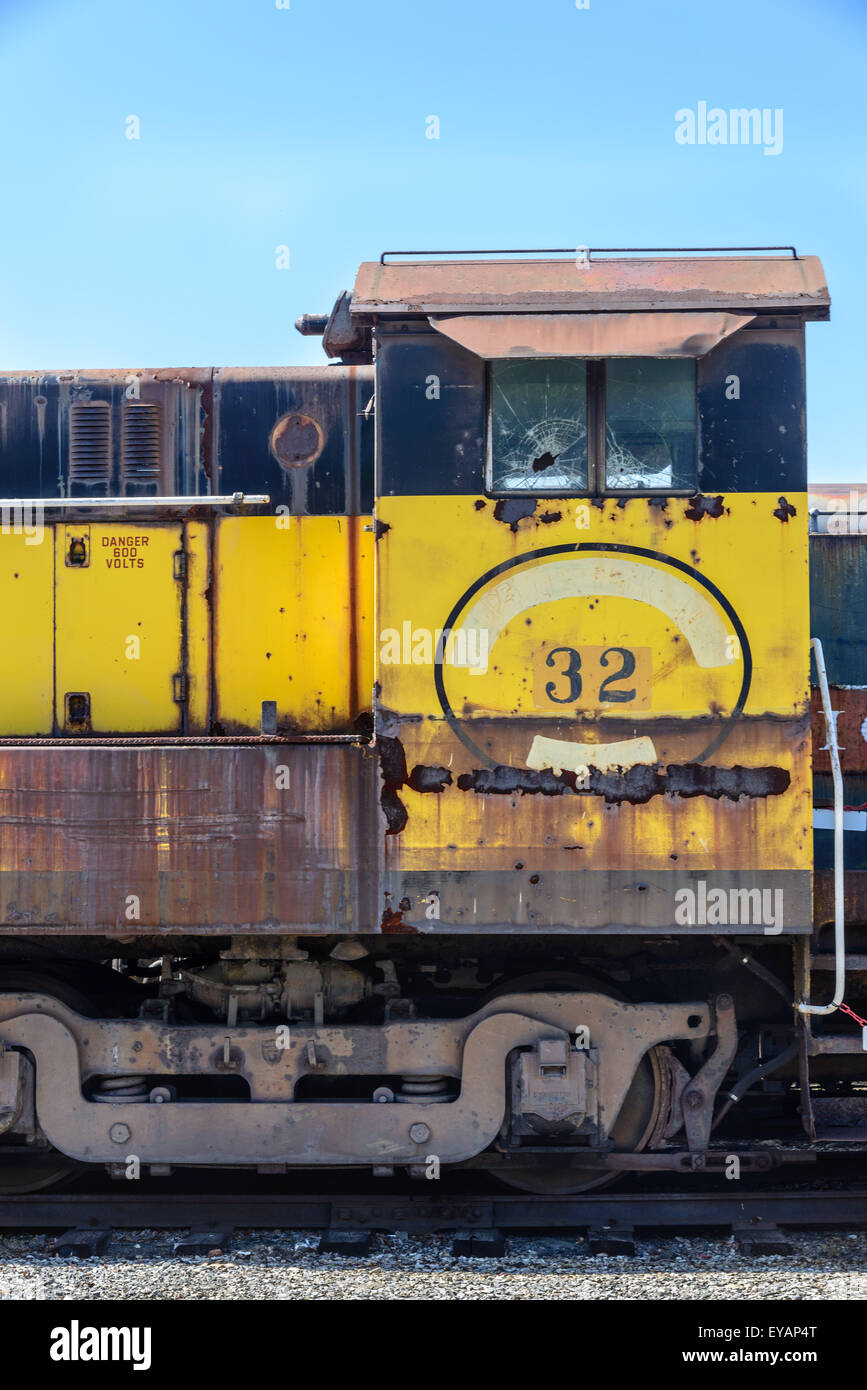 Canton Railroad Baldwin VO-1000 No 32, Baltimore & Ohio Railroad Museum, 901 West Pratt Street, Baltimore, MD Banque D'Images