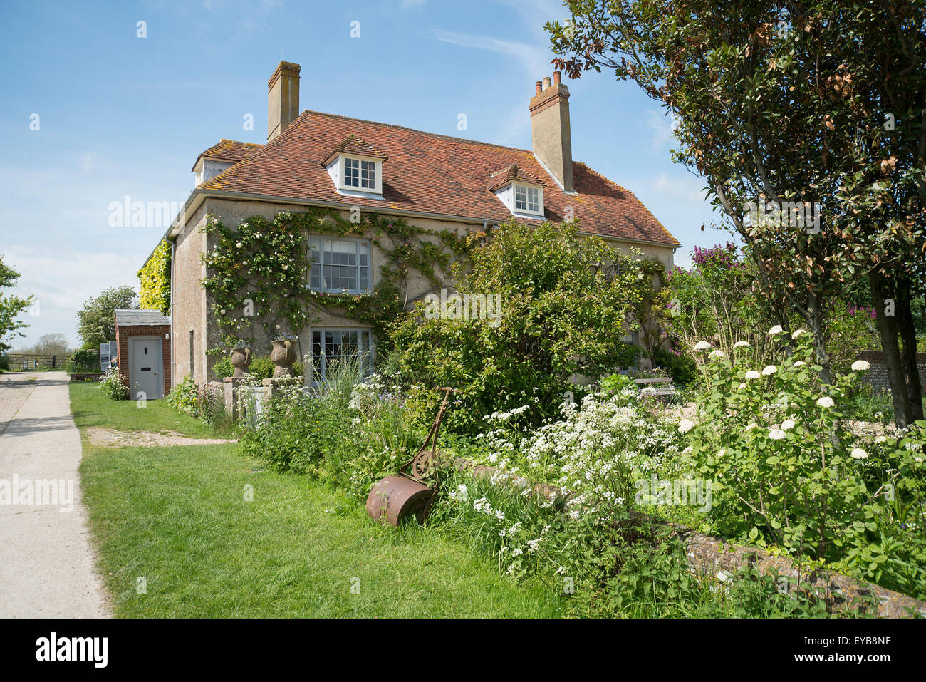 Charleston Farmhouse, East Sussex, Bloomsbury group Banque D'Images