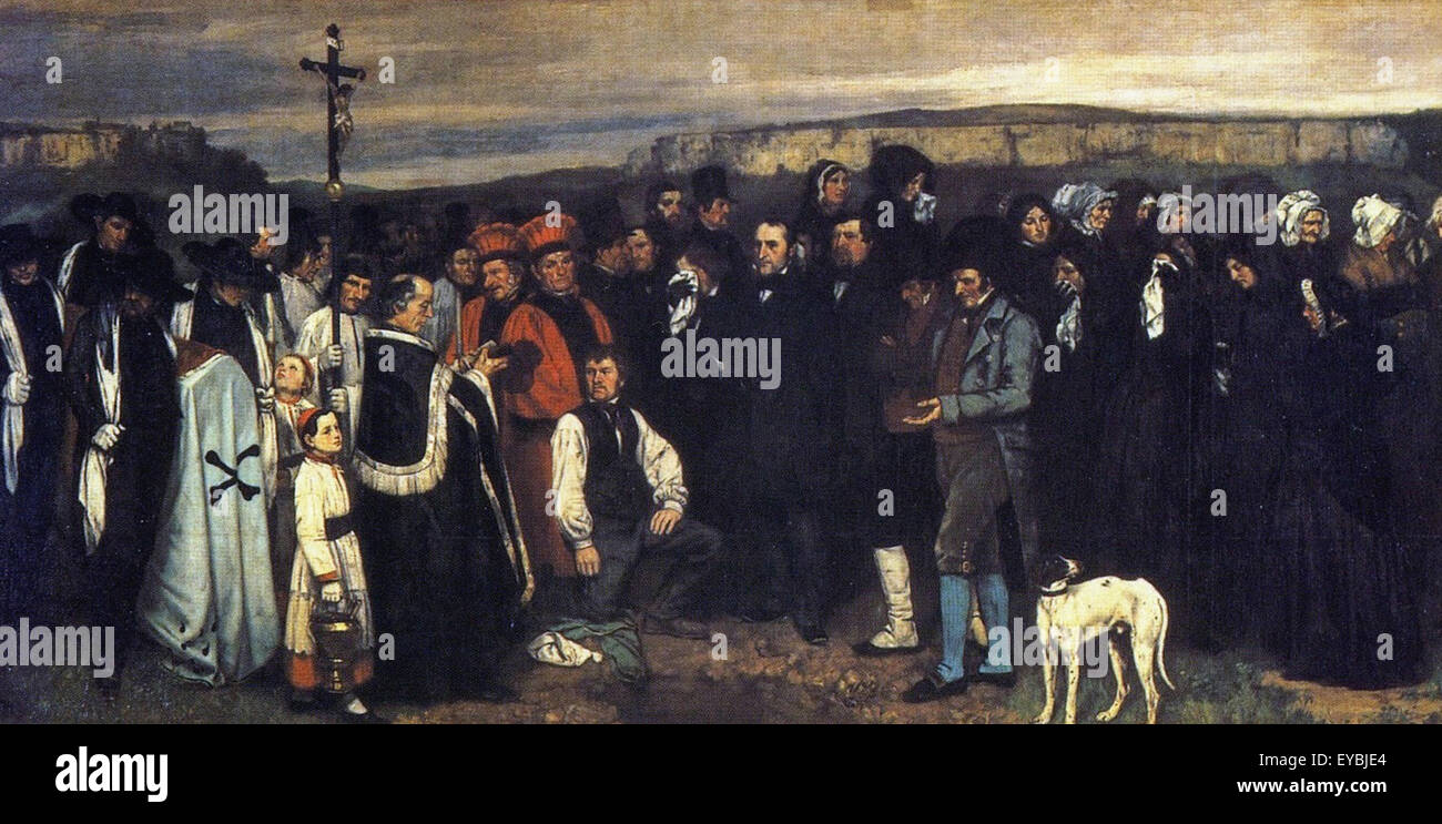 Gustave Courbet Ornans Banque d'image et photos Alamy