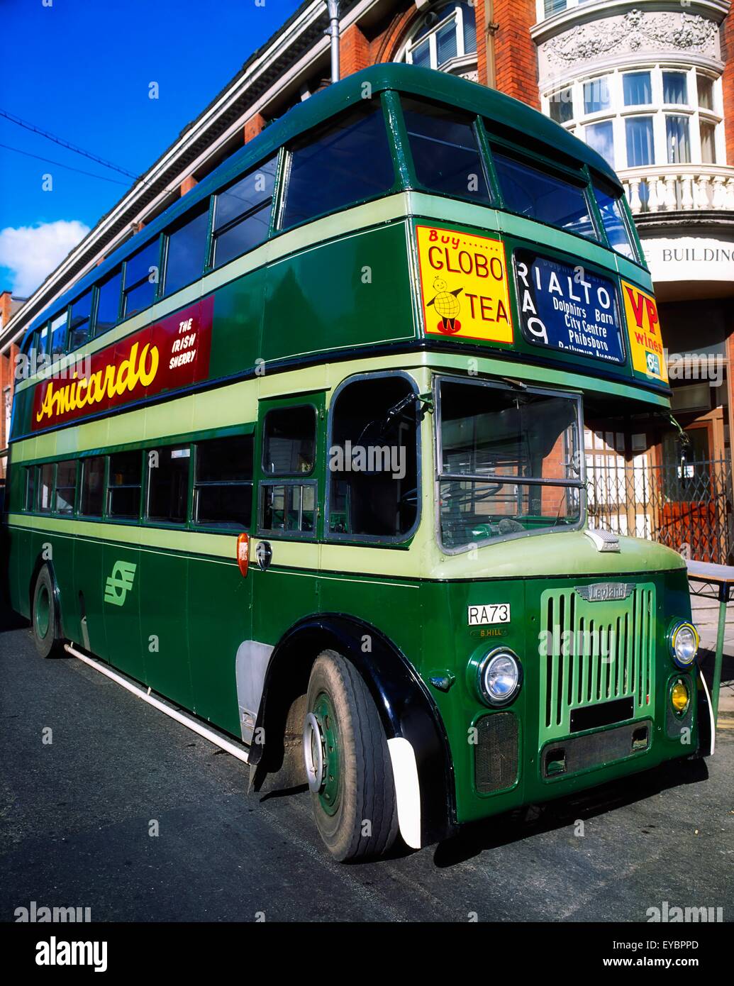 L'Irlande ; film comprenant un vieux Dublin Bun Banque D'Images
