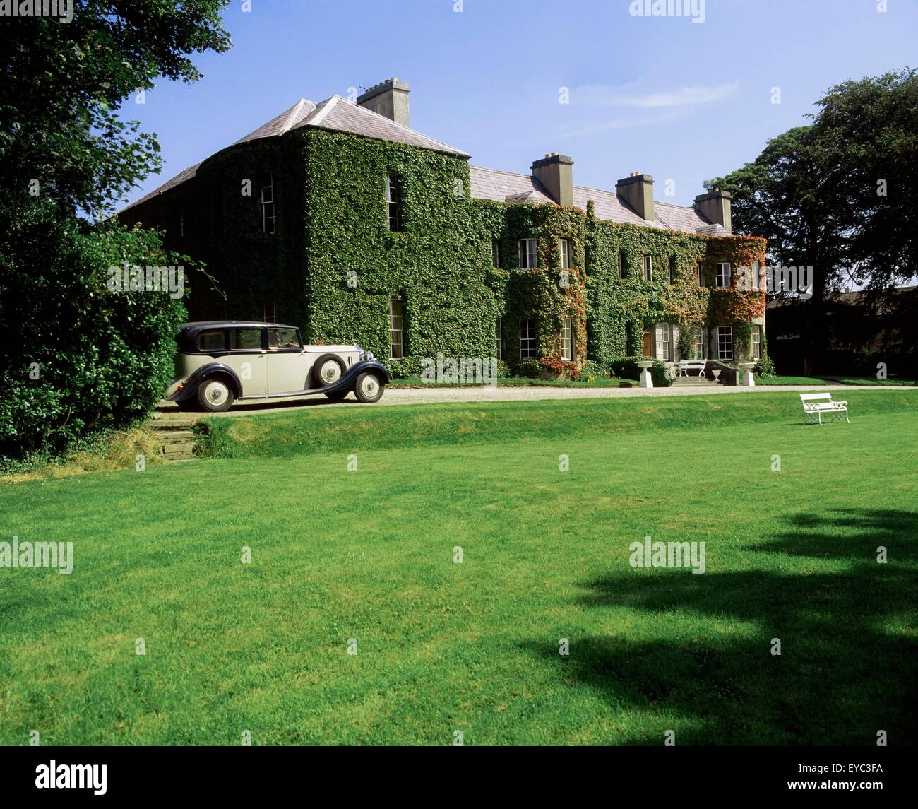 Hôtel Newport House, comté de Mayo, Irlande ; Irish Country House Hotel c'est plus de 200 ans Banque D'Images
