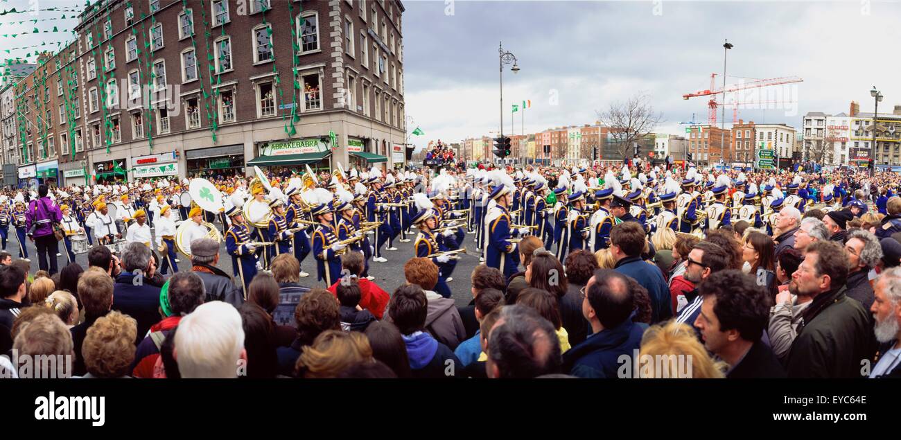 La coopération de Dublin, Dublin, Irlande, Saint Patrick's Day Parade Banque D'Images