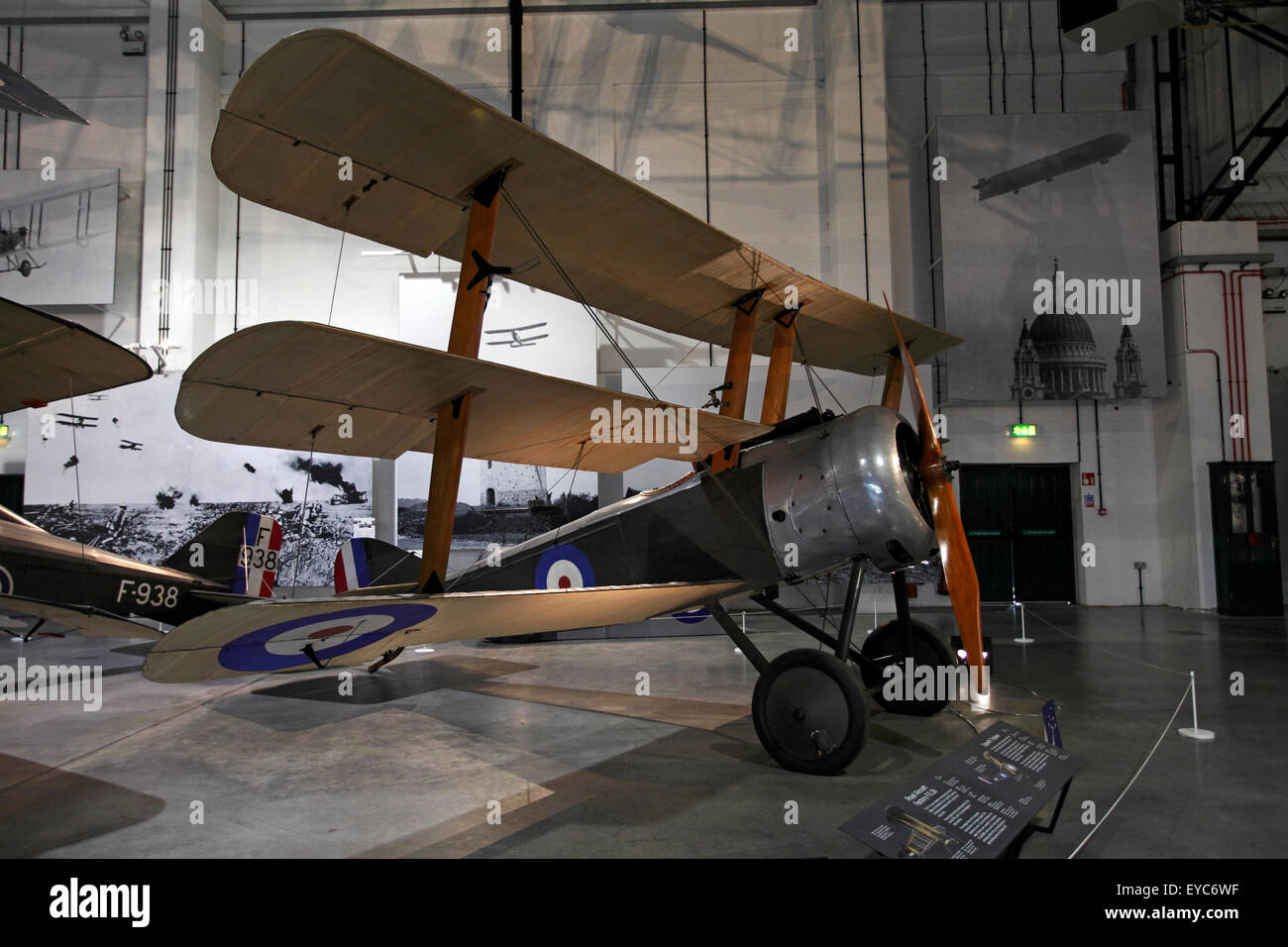 Sopwith Triplane Banque D'Images