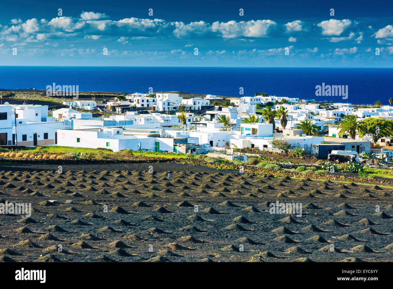 Tinajo. Lanzarote, Canaries, Espagne, Europe. Banque D'Images