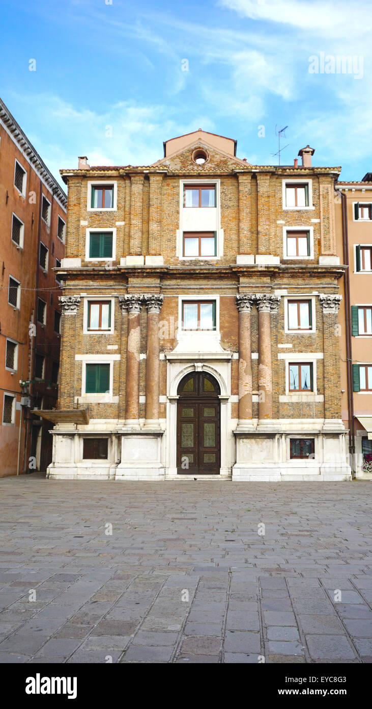 L'architecture ancienne à Venise, Italie Banque D'Images