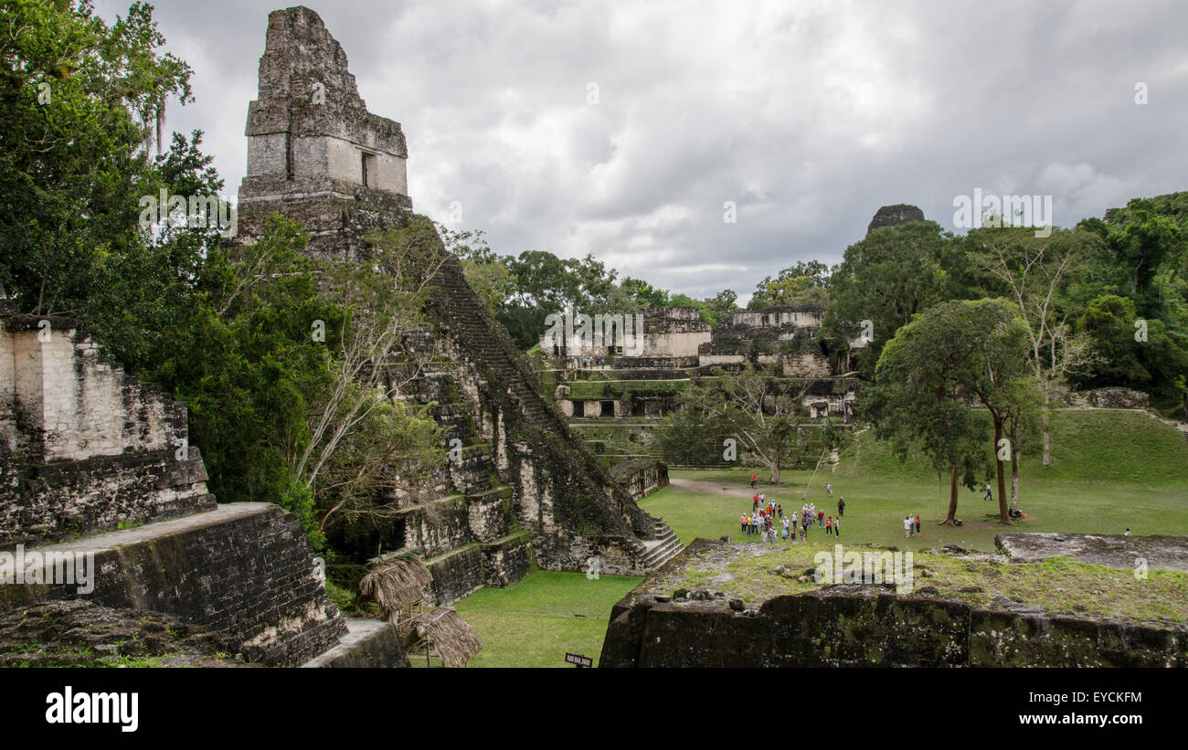 Tikal, Guatemala Banque D'Images