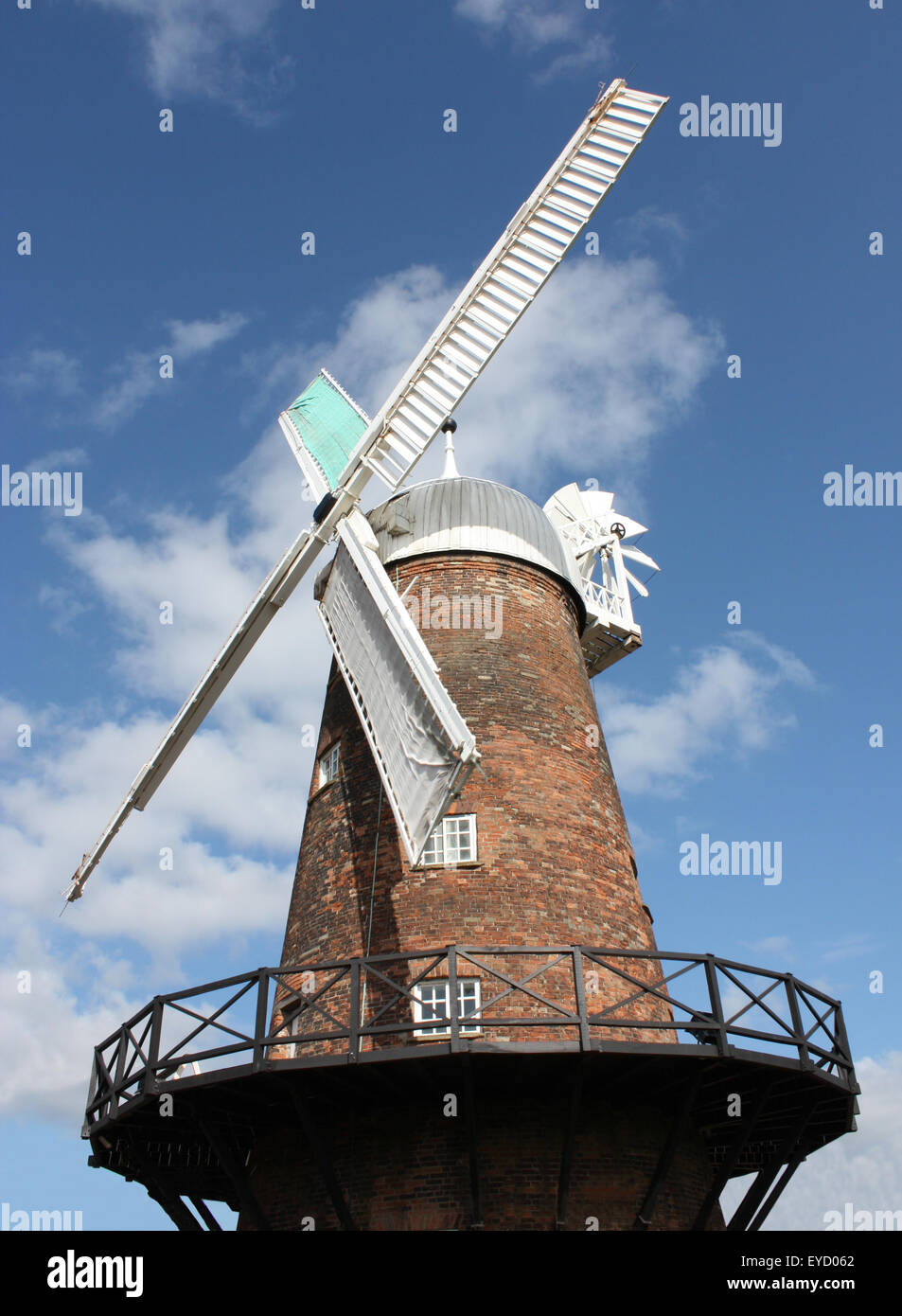 Un grand classique de la meunerie de moulin à vent. Banque D'Images