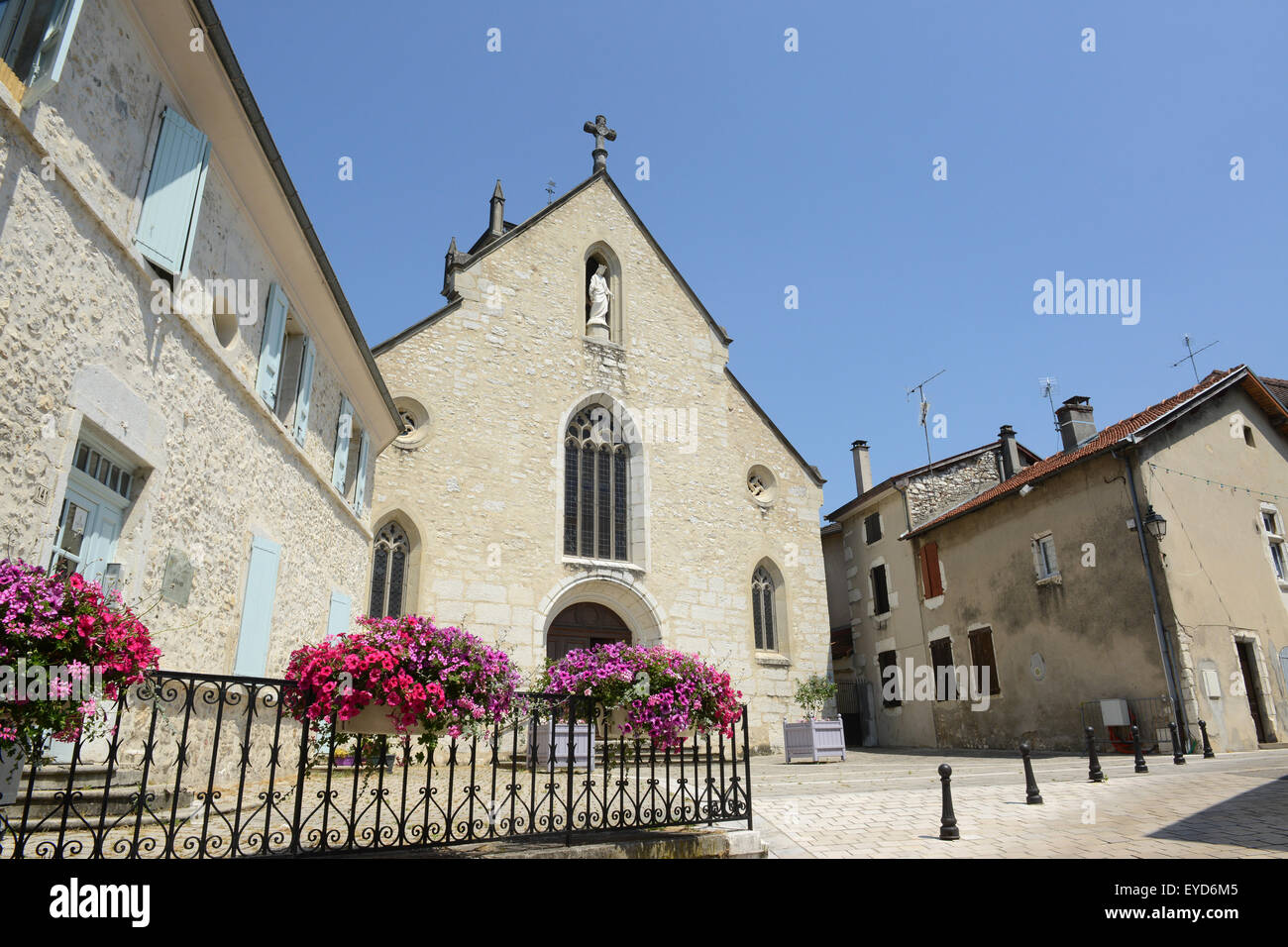 Morestel dans l'isère ministère dans le sud-est de la France Banque D'Images