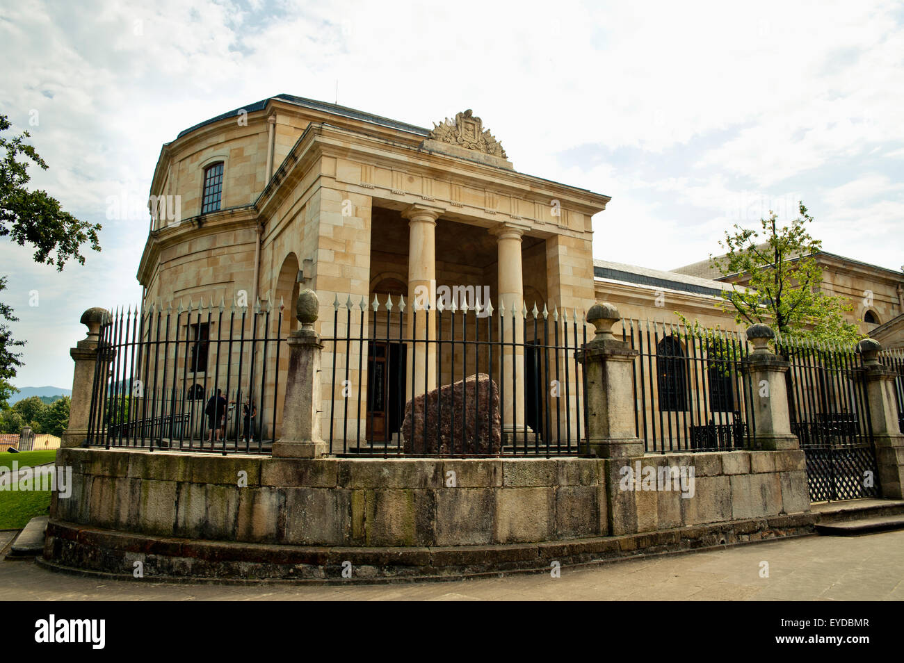 Casa De Juntas, maison de l'Archive Historique du Pays Basque, Gernika-Lumo, Pays Basque, Espagne Banque D'Images