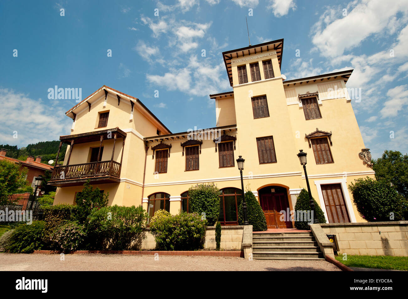 Udetxea Palace, Gernika-Lumo, Pays Basque, Espagne Banque D'Images