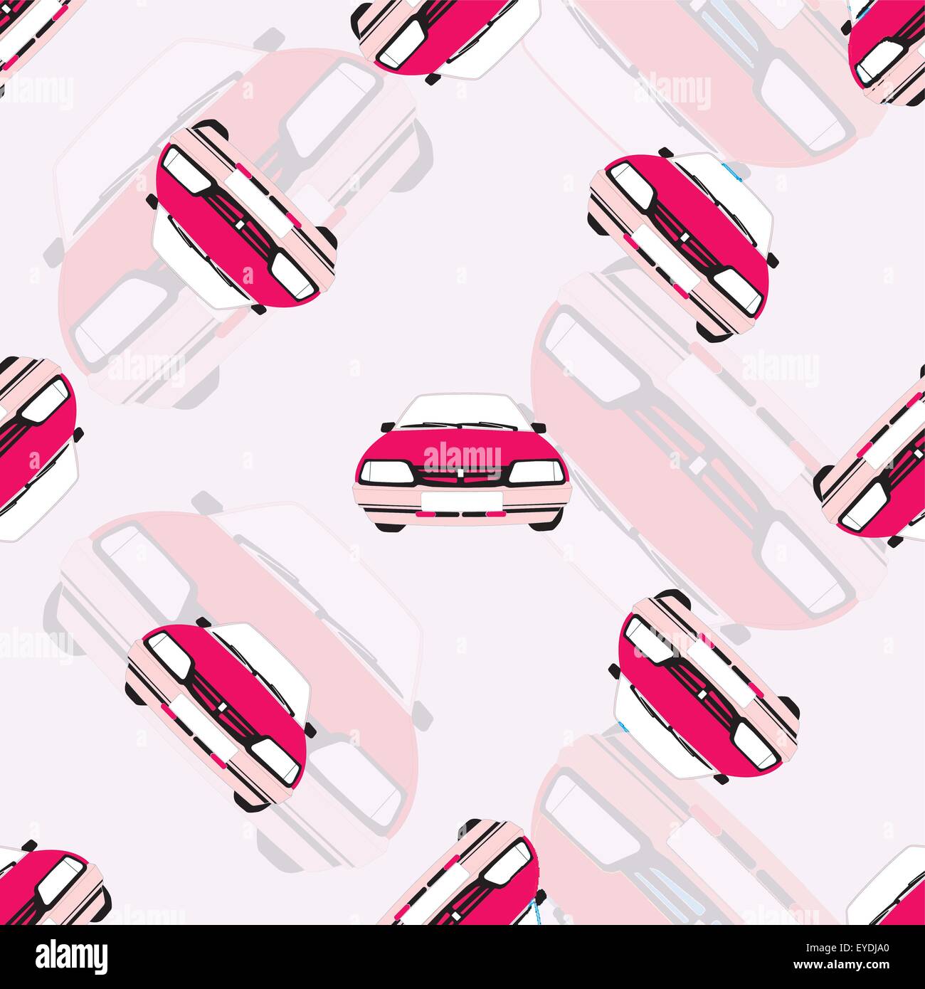 Vector background transparent avec les enfants toy cars Illustration de Vecteur