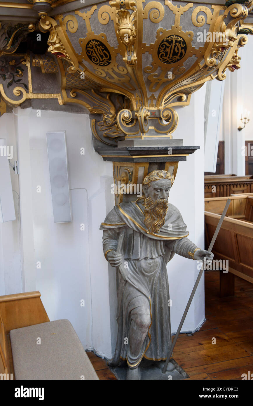 L'église gothique de Saint Pierre à Malmo, Suède Banque D'Images