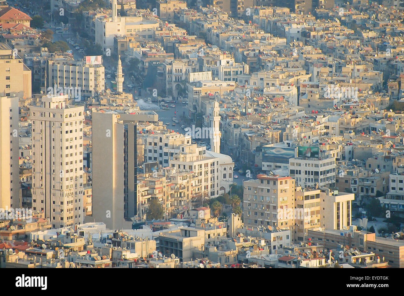 Damas - Syrie (avant la guerre civile) Banque D'Images