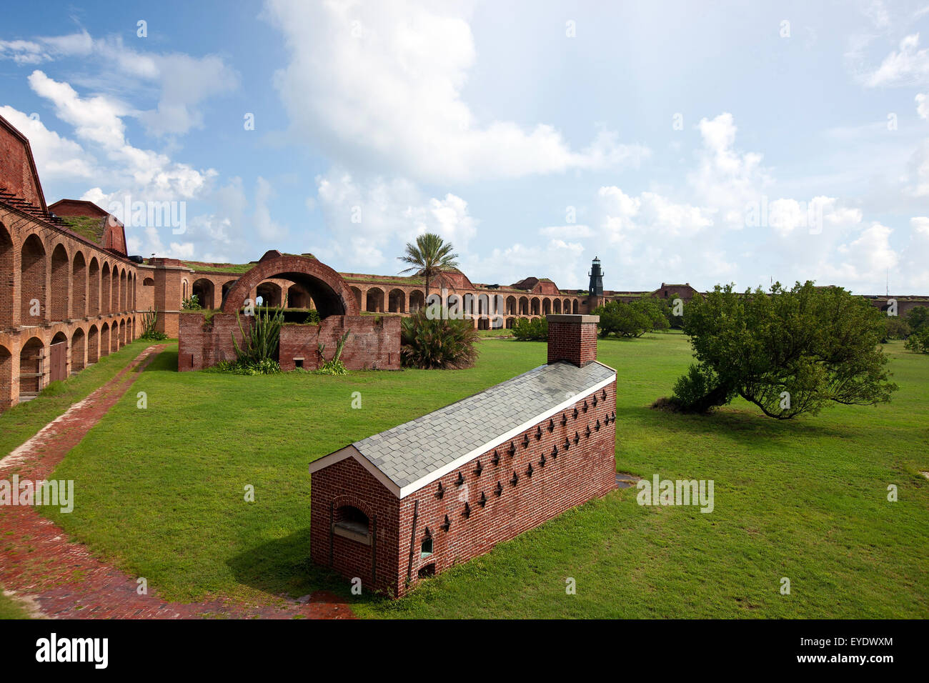 Shot Four en Fort Jefferson, Dry Tortugas National Park, Florida, United States of America Banque D'Images