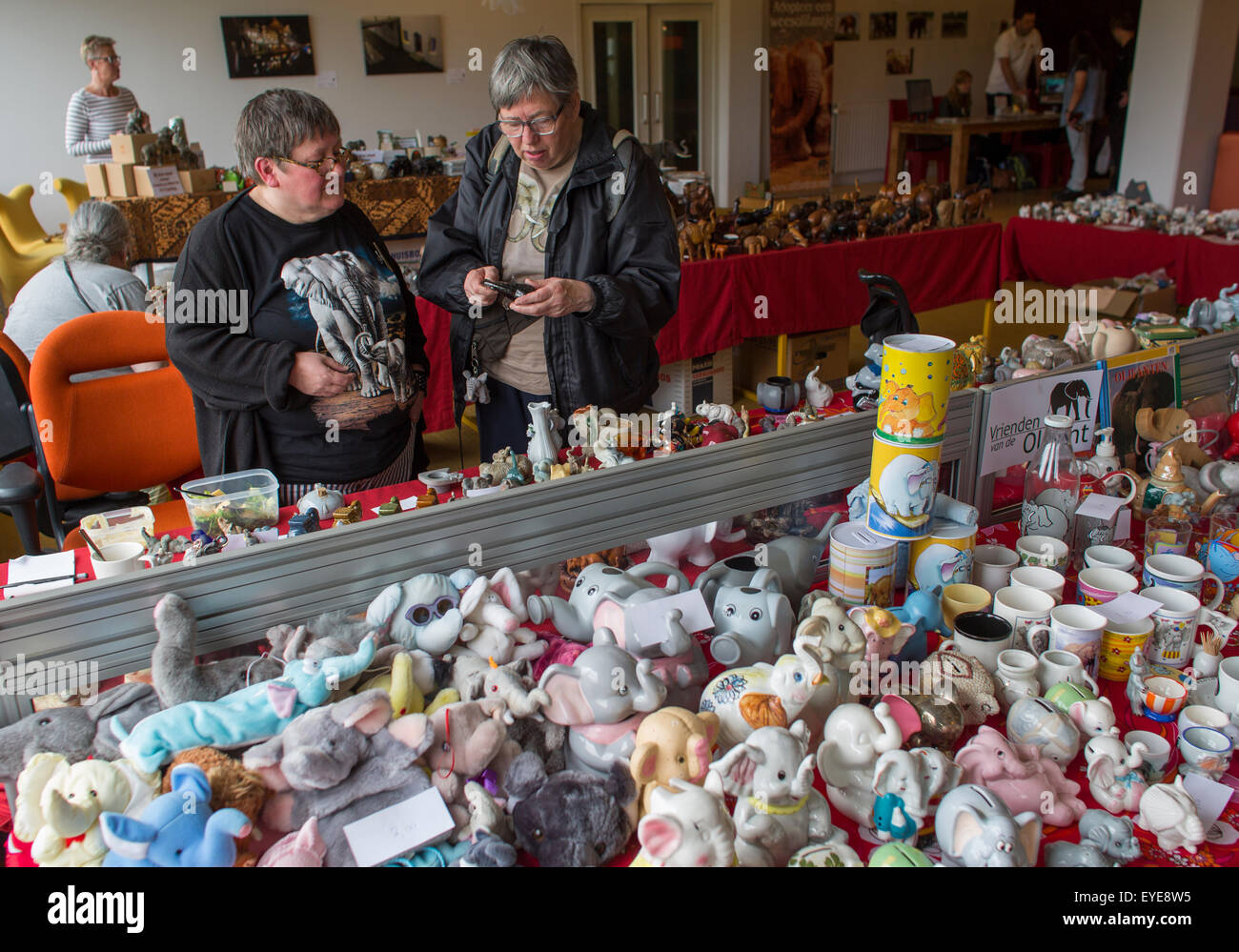 Marché de l'éléphant aux Pays-Bas Banque D'Images