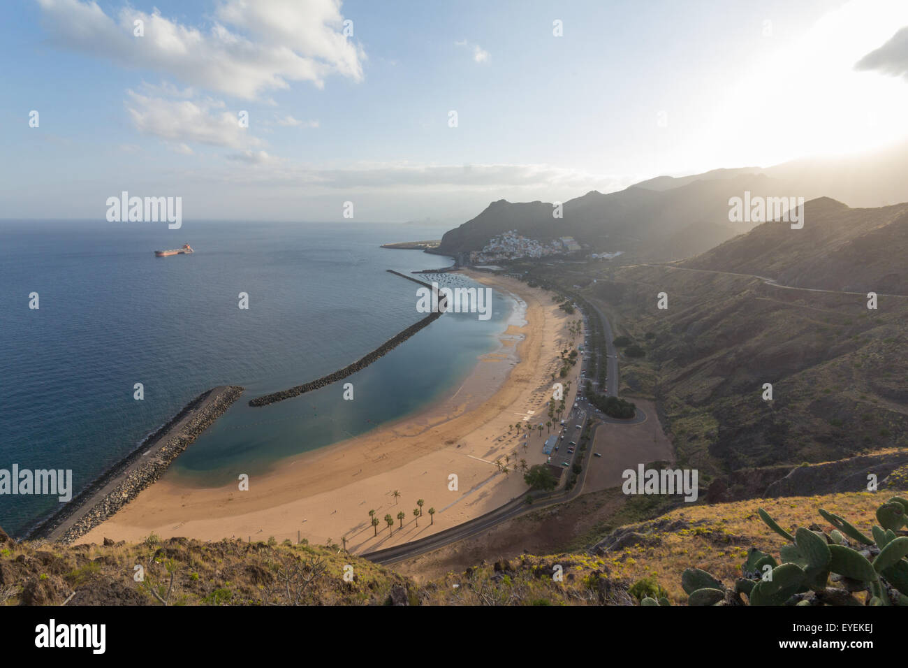 Summer Beach et Ocean - Espagne Banque D'Images