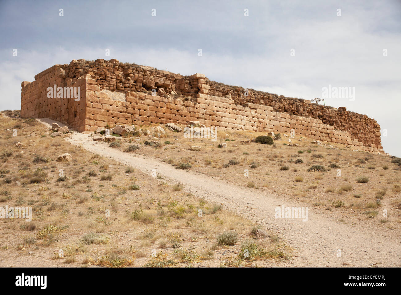 Trône de la mère de Salomon, Pasargades, Iran Banque D'Images